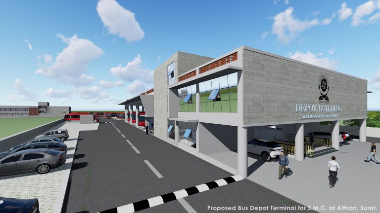 ALTHAN BUS DEPO MAIN BUILDING